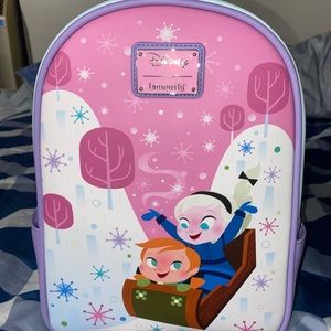 Frozen’s Anna and Elsa Loungefly Mini Backpack